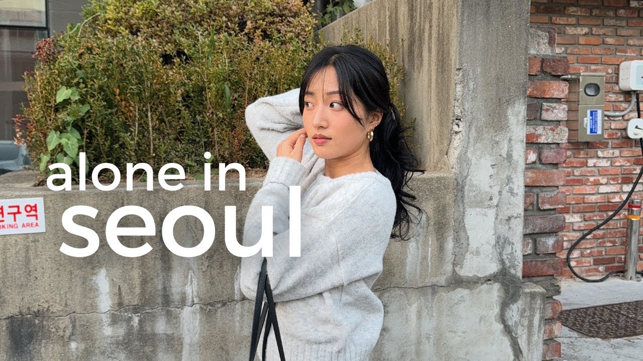 alone in seoul 🇰🇷 what to eat in seoul, major shopping spree, making new friends