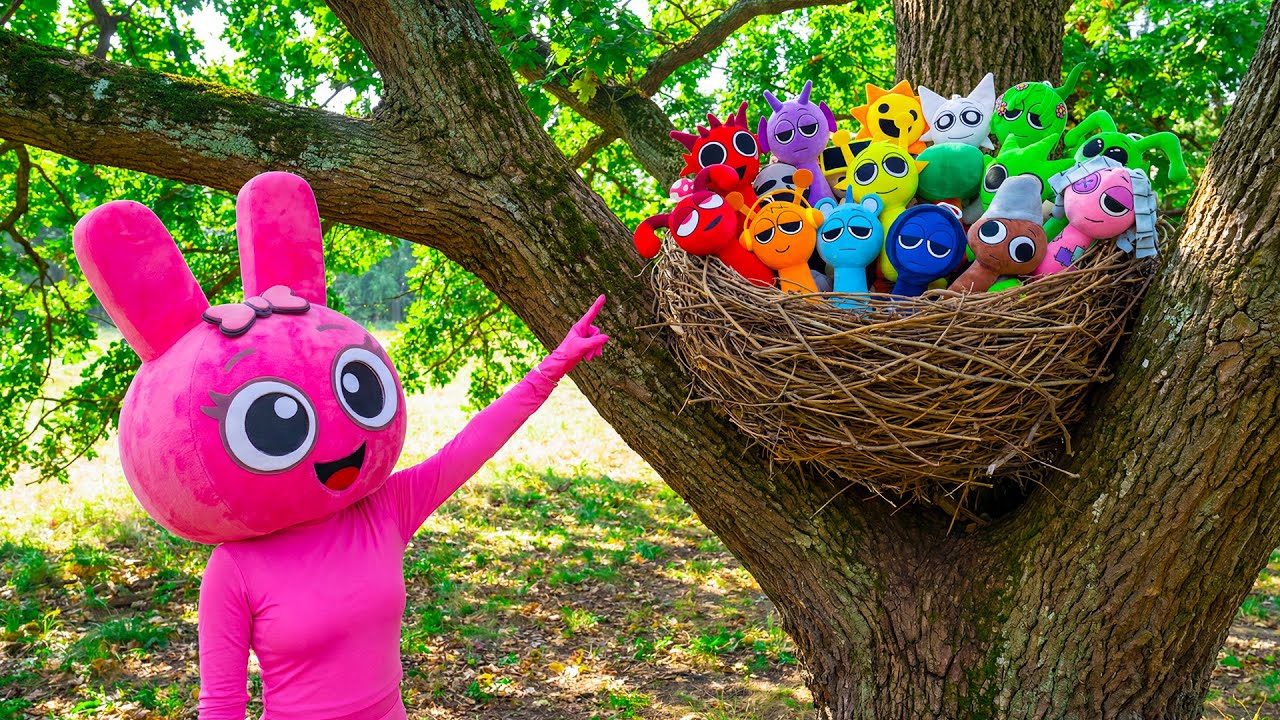 Pinki’s Wild Hunt: Is Sprunki Hiding in Bird Nests?!