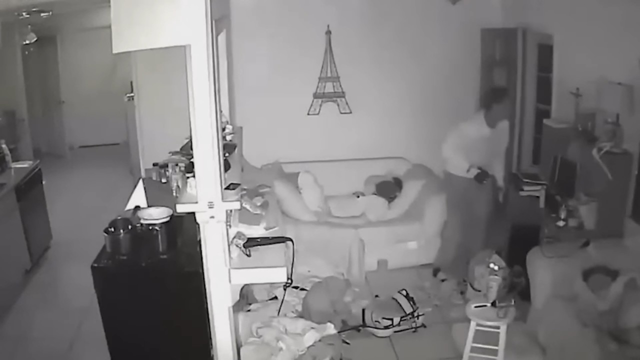 12 Verstörende Aufnahmen von Home-Security-Kameras