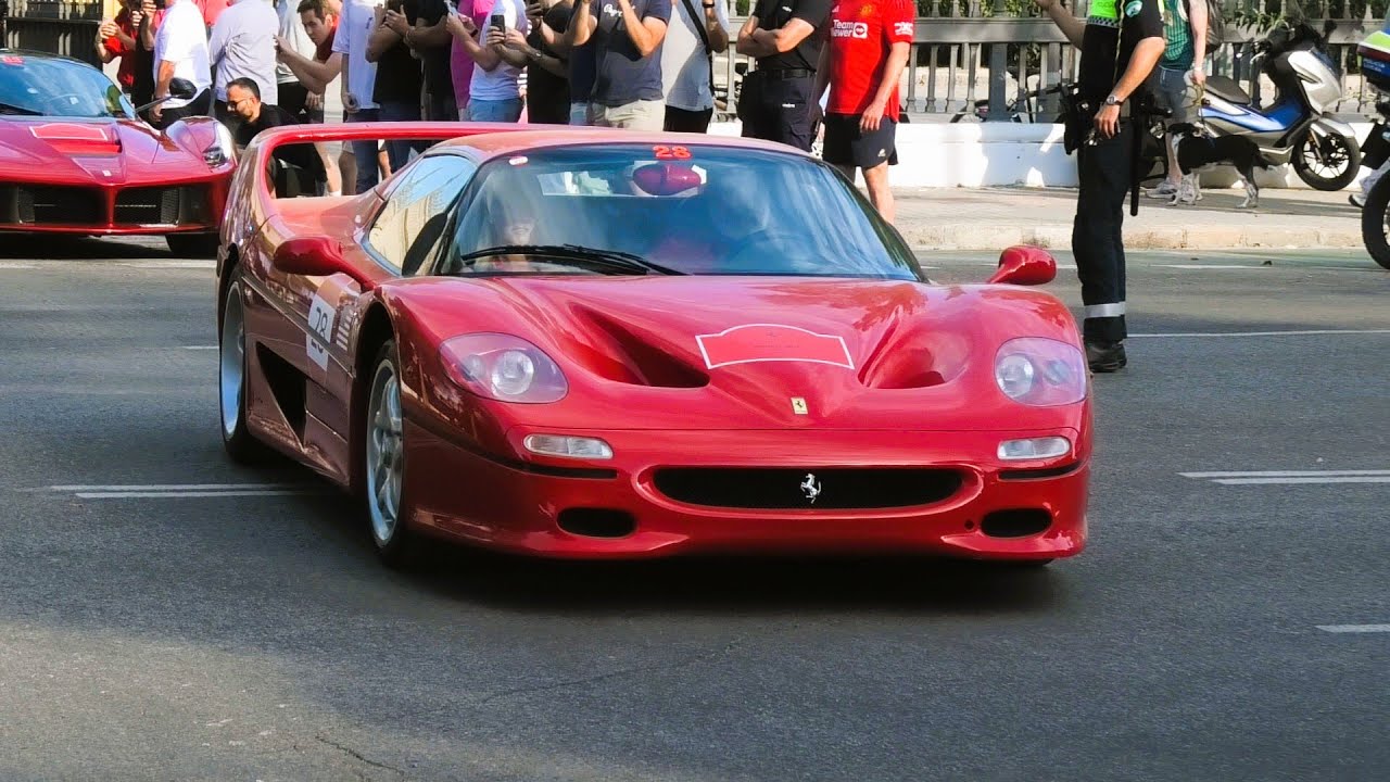 Ferrari Cavalcade 2025! Cars Leave Sevilla for the Second Drive!