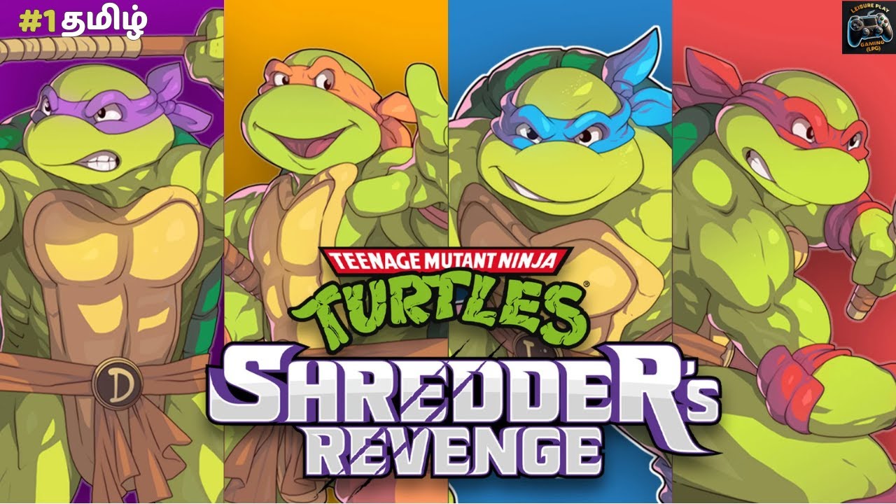 🔴Live Teenage Mutant Ninja Turtles Shredder’s Revenge | #1 தமிழ் | 