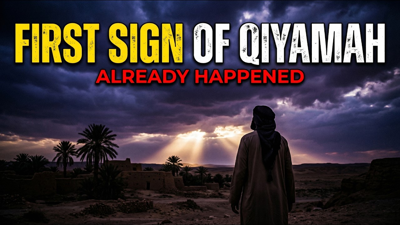 The First Sign of Qiyamah Already Happened — And Most Muslims Missed It