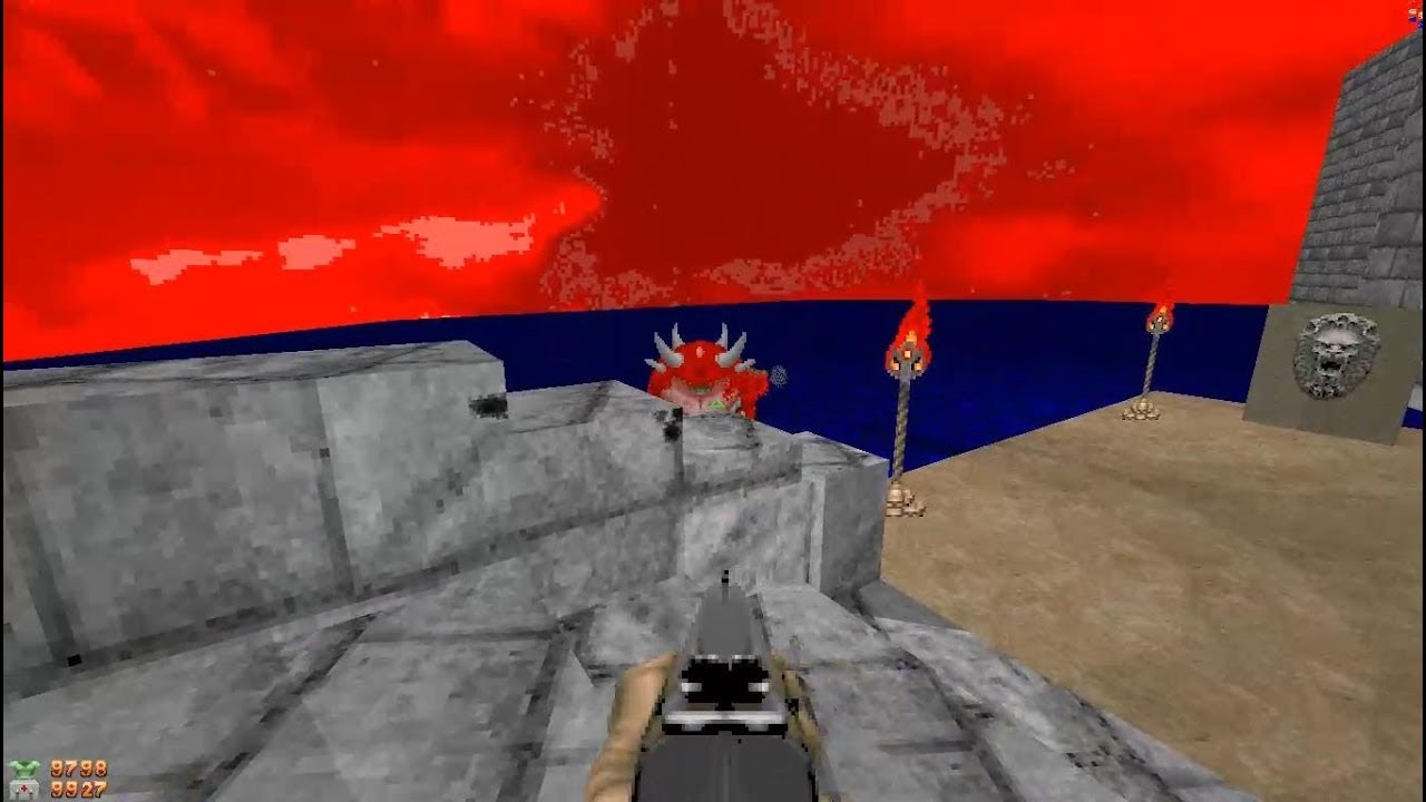 DOOM MOD ALIEN VENDETTA THE COMPET N EDITION COMPETITION MAP 23 By MANY 24 12 2002 release