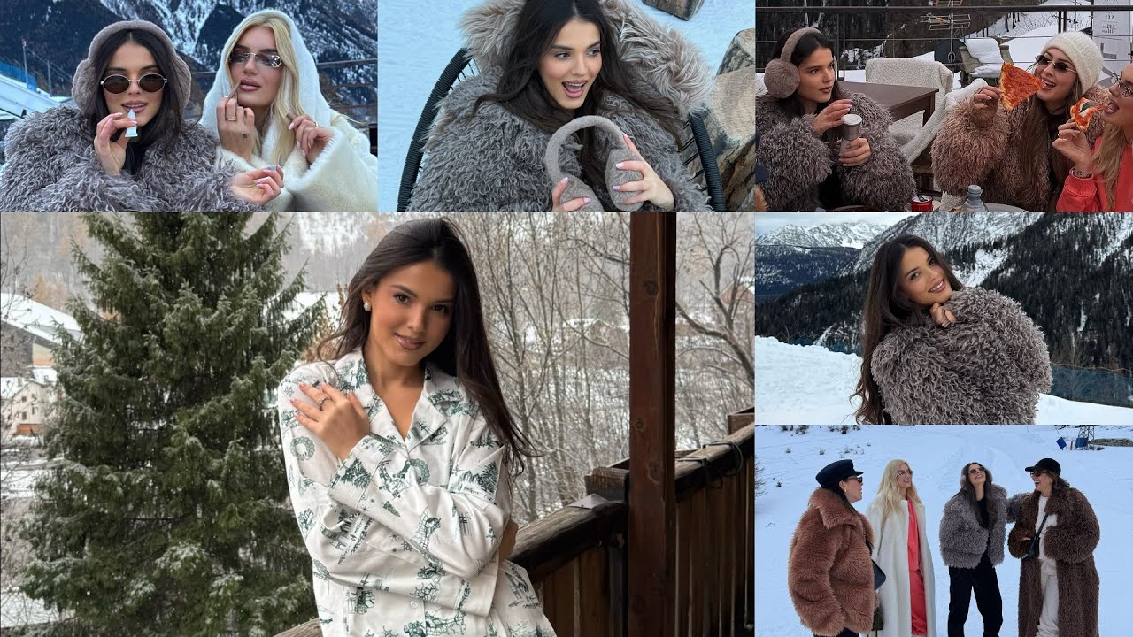 Udhetim ne Courmayeur | 6 influencers🤯 | Rizarta’s Vlog nr 1❄️