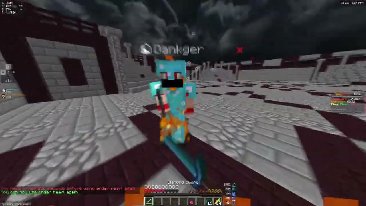 Bershi vs Dankger - Minecraft PVP NoDebuff