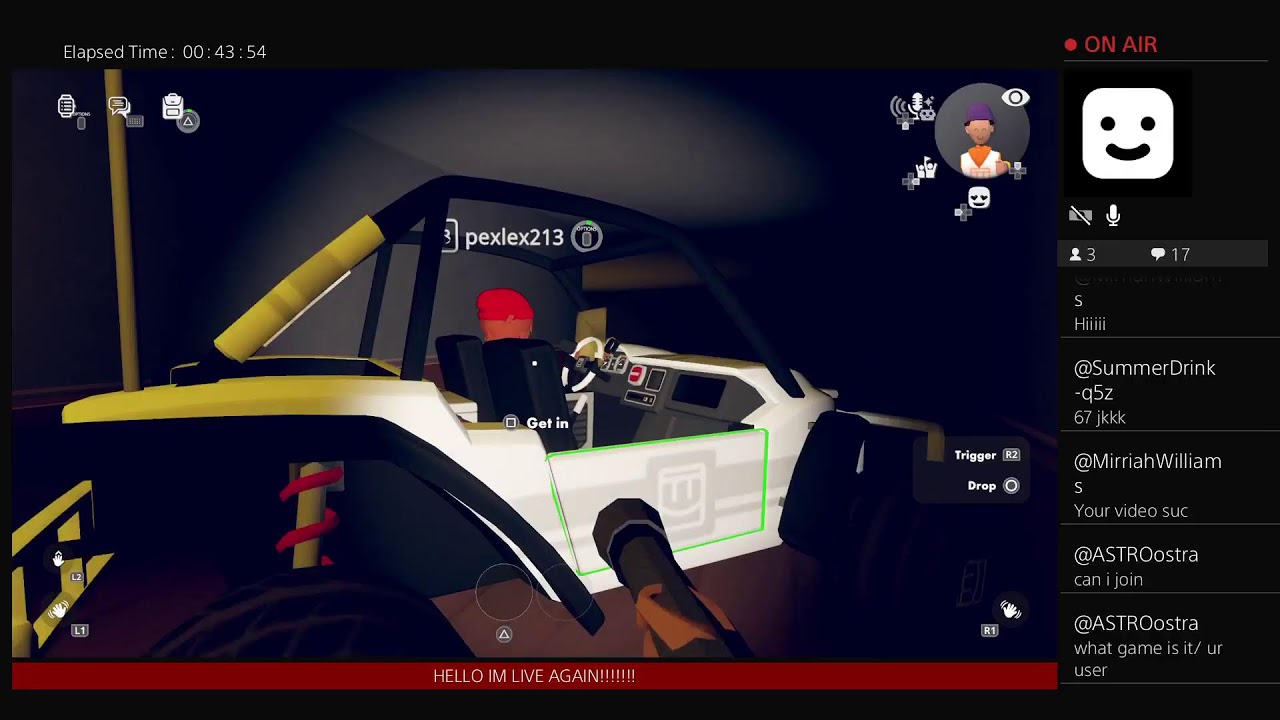 Playing with recroom