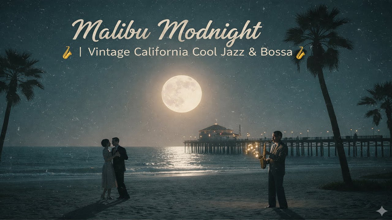 Malibu Moonlight 🎷 | Vintage California Cool Jazz & Bossa