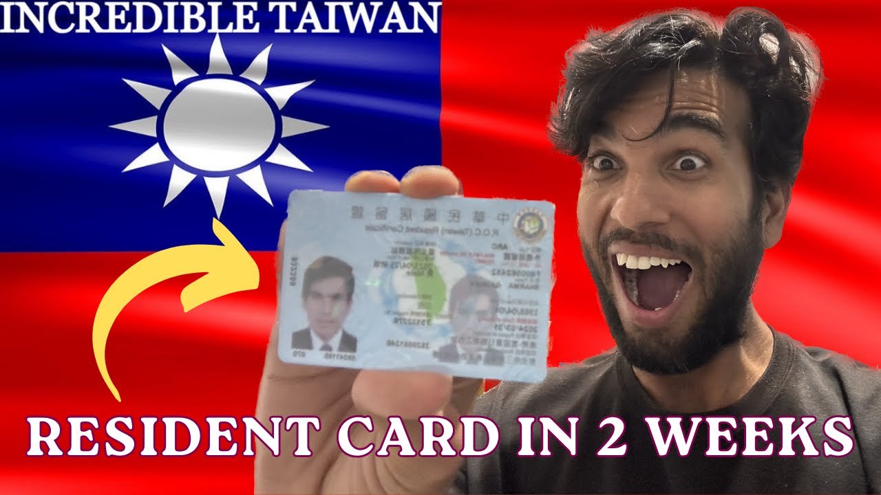 Taiwan Resident Card: Millions of benefits in just 2 weeks | Taiwan Work Visa ARC 2023