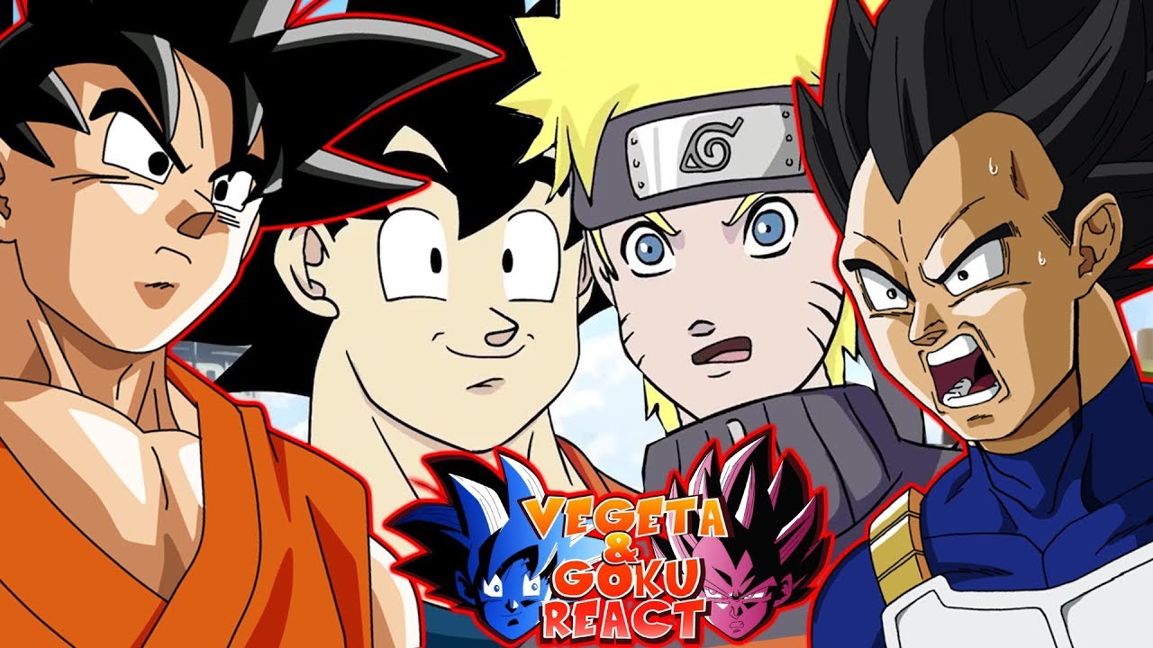 Vegeta And Goku React To Goku vs. Naruto Rap Battle!