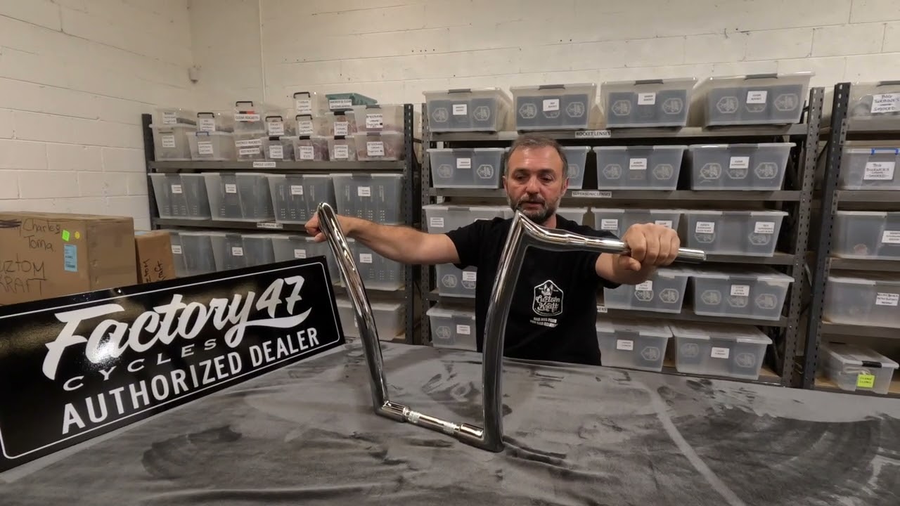 Cuztom Kraft Review on Factory 47 Maddogger Bars - CK VLOG 035