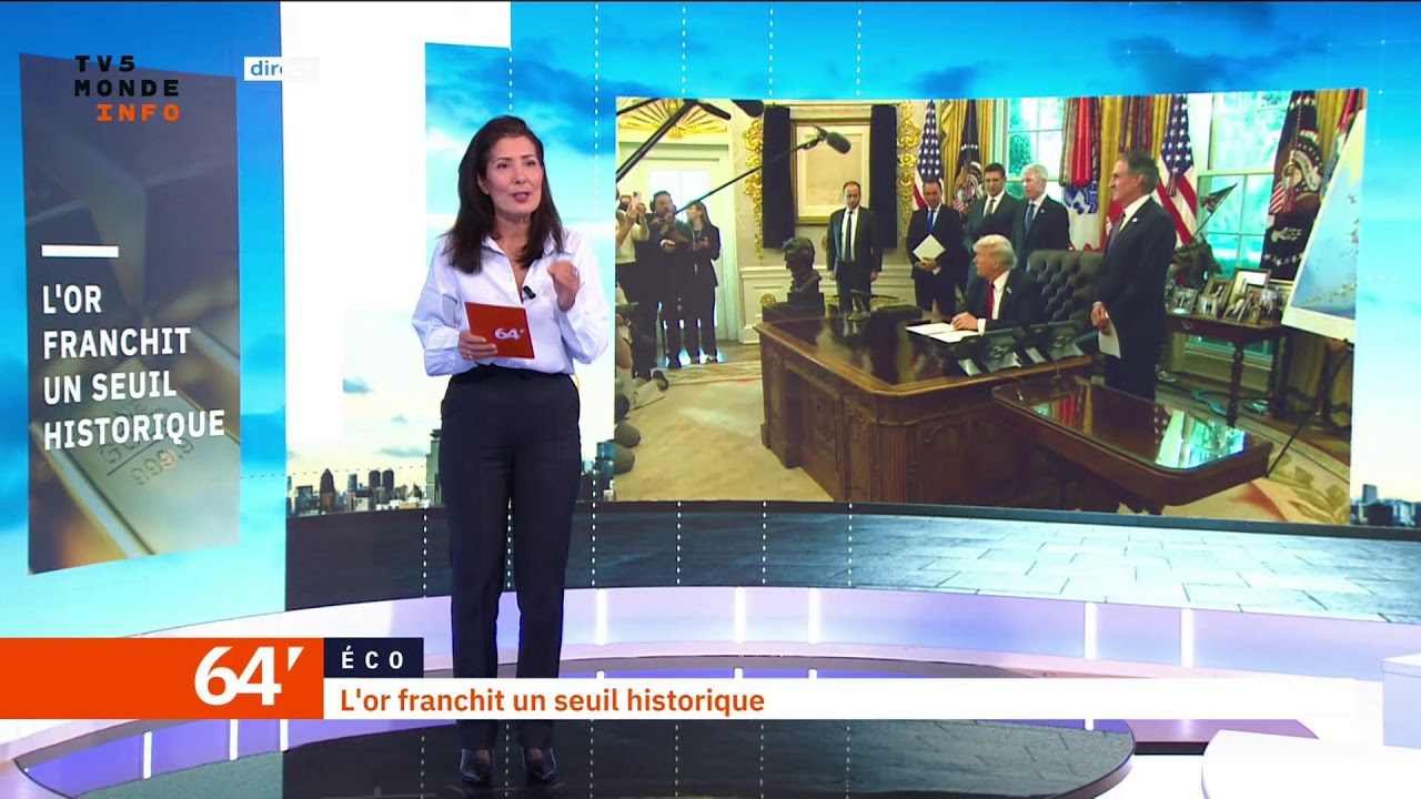 Le 64' - L'actualité internationale du mercredi 08 octobre 2025 - TV5MONDE