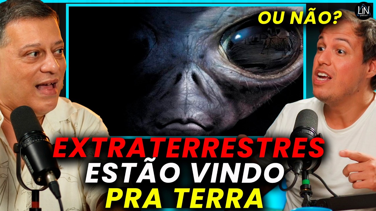 Estamos preparados para o CONTATO EXTRATERRESTRE em massa?  | Wagner Borges | LIN Podcast