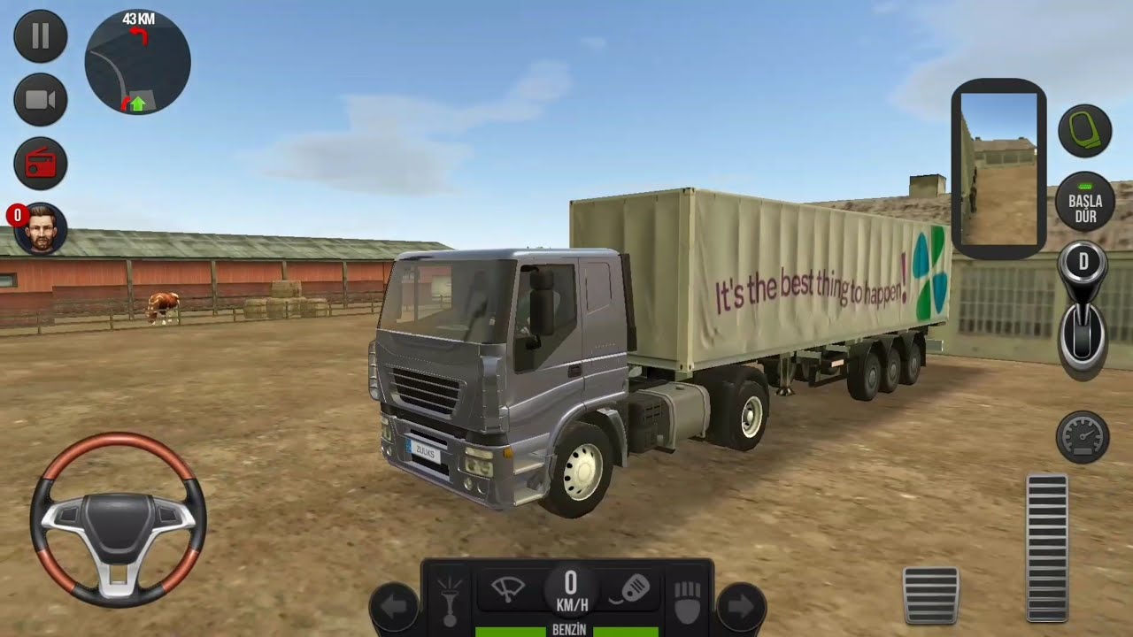 Kamyon Sim&uuml;lat&ouml;r 2018 || Truck Simulator 2018 : Europe - Android Gameplay FHD