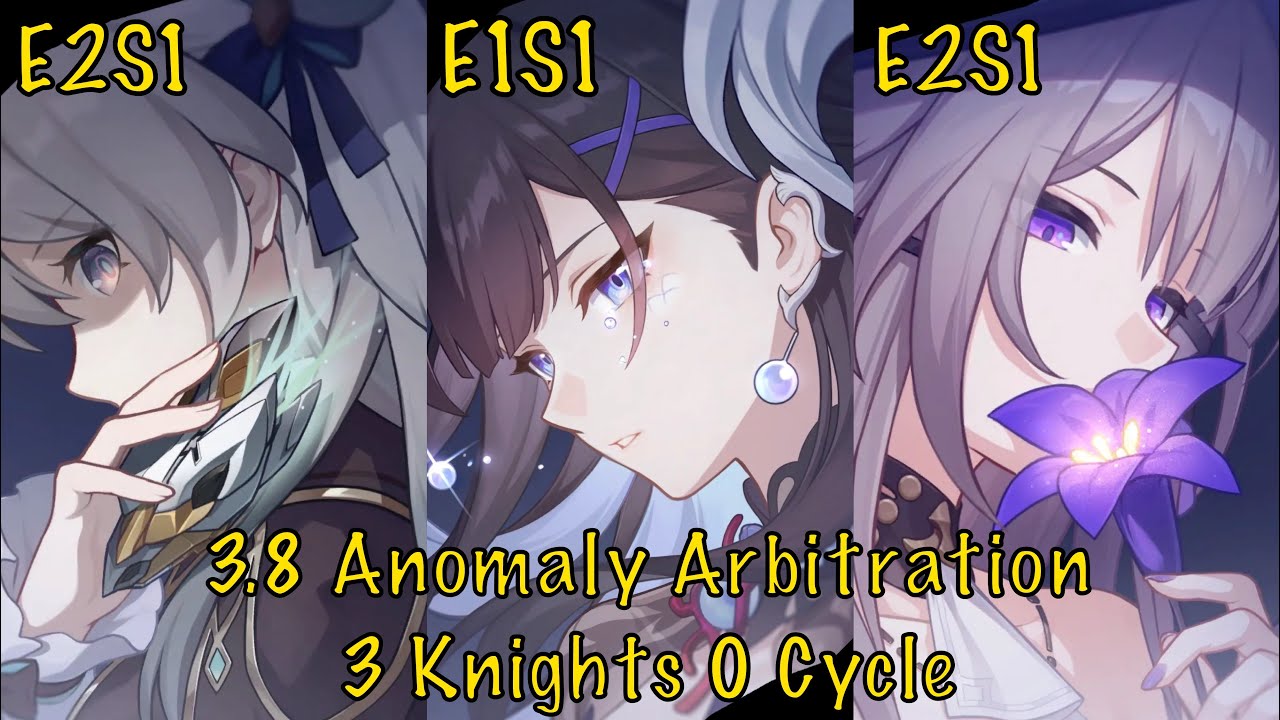 3.8 Anomaly Arbitration | E2 Firefly x E1 Hysilens x E2 Herta 3 Knights 0 Cycle | Honkai Star Rail