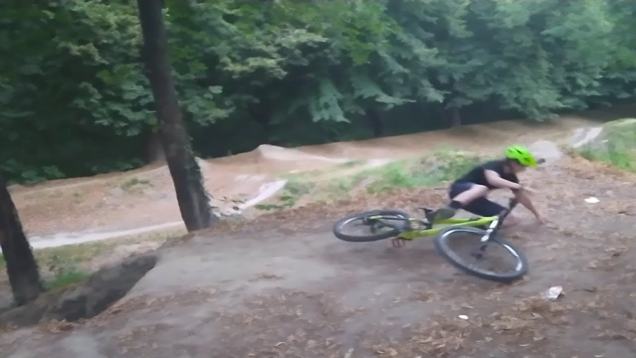 360° na dużym rowerze