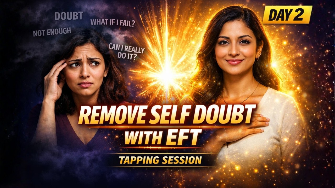 EFT Tapping for Manifestation (Day 2) | Remove Self-Doubt & Align with Goals