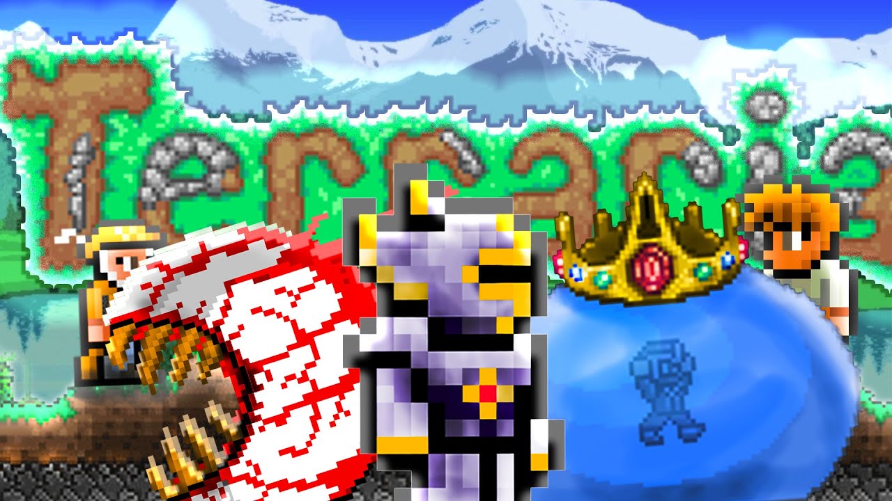 СМОГ ЛИ Я УБИТЬ БОССА В ТЕРРАРИЯ/TERRARIA