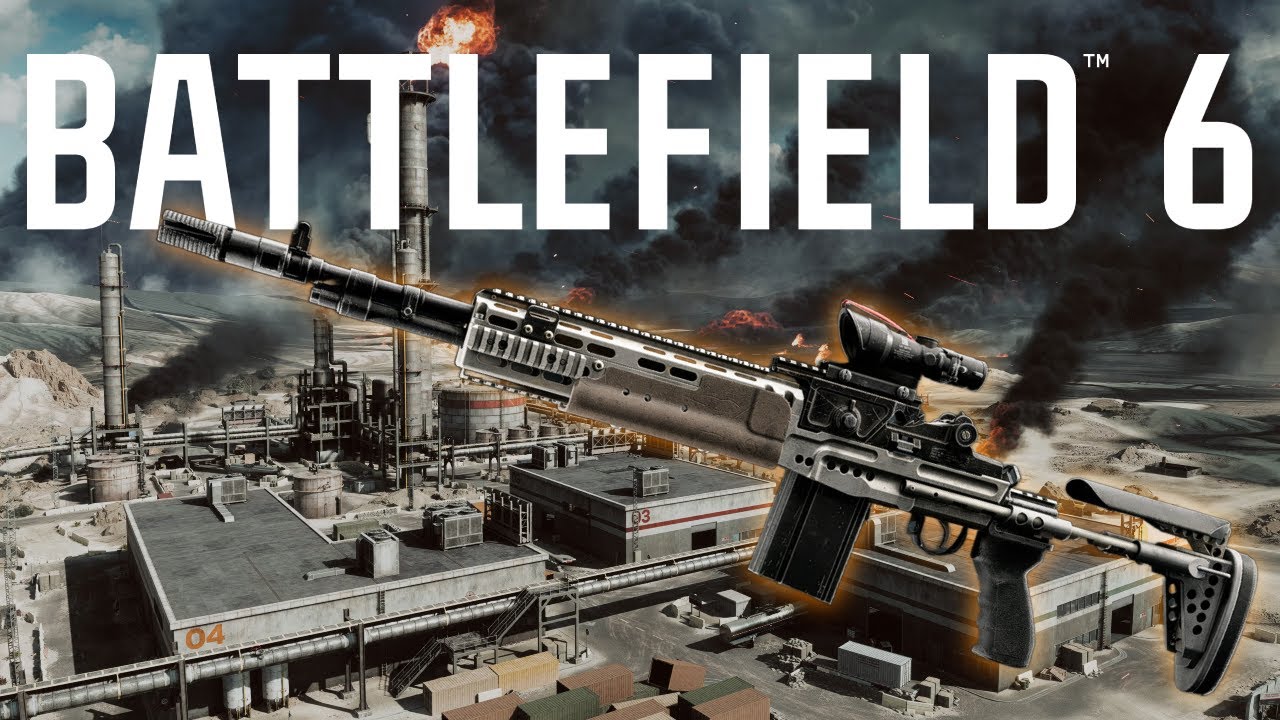 Trying a DMR | M39 EMR Gameplay |  Battlefield 6 (No Commentary)