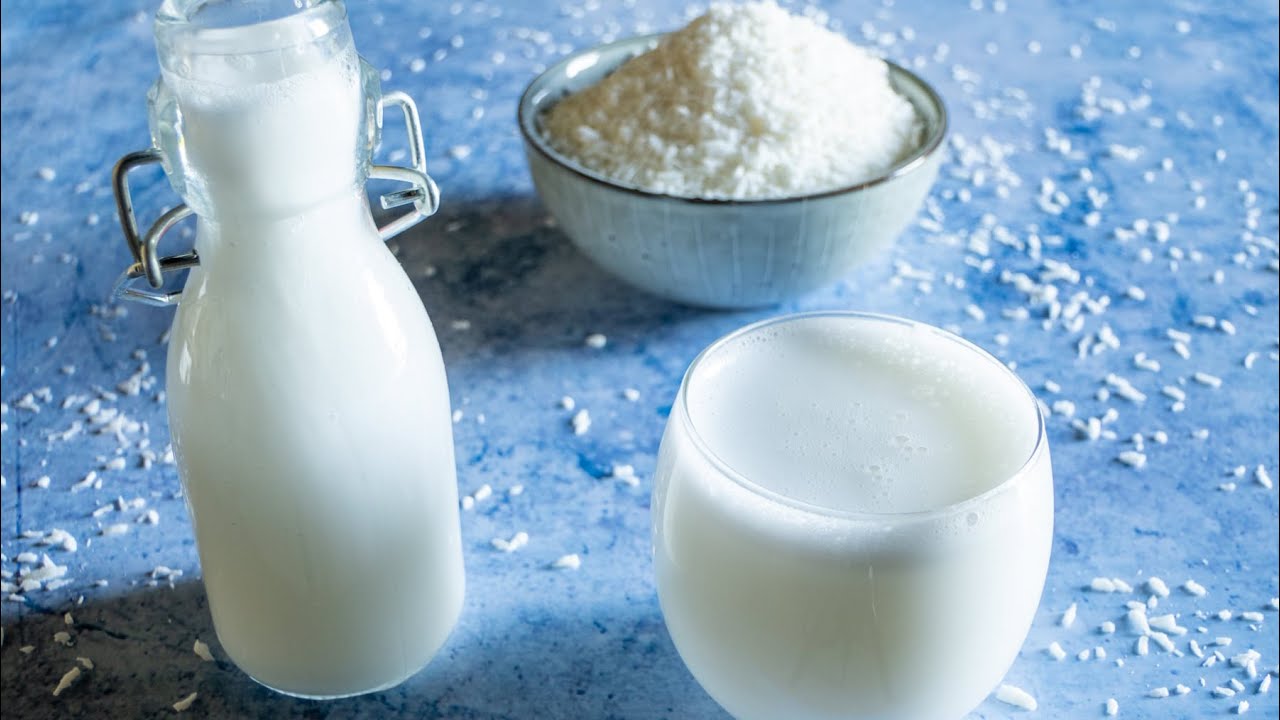 Lait à la Noix de Coco Maison