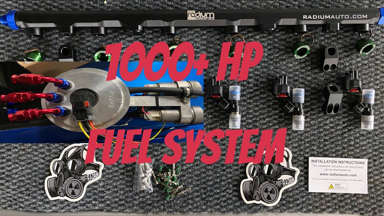 2JZ RX8 - 1000+ HP Fuel system upgrade ! ID Injectors + Double fuel pumps !