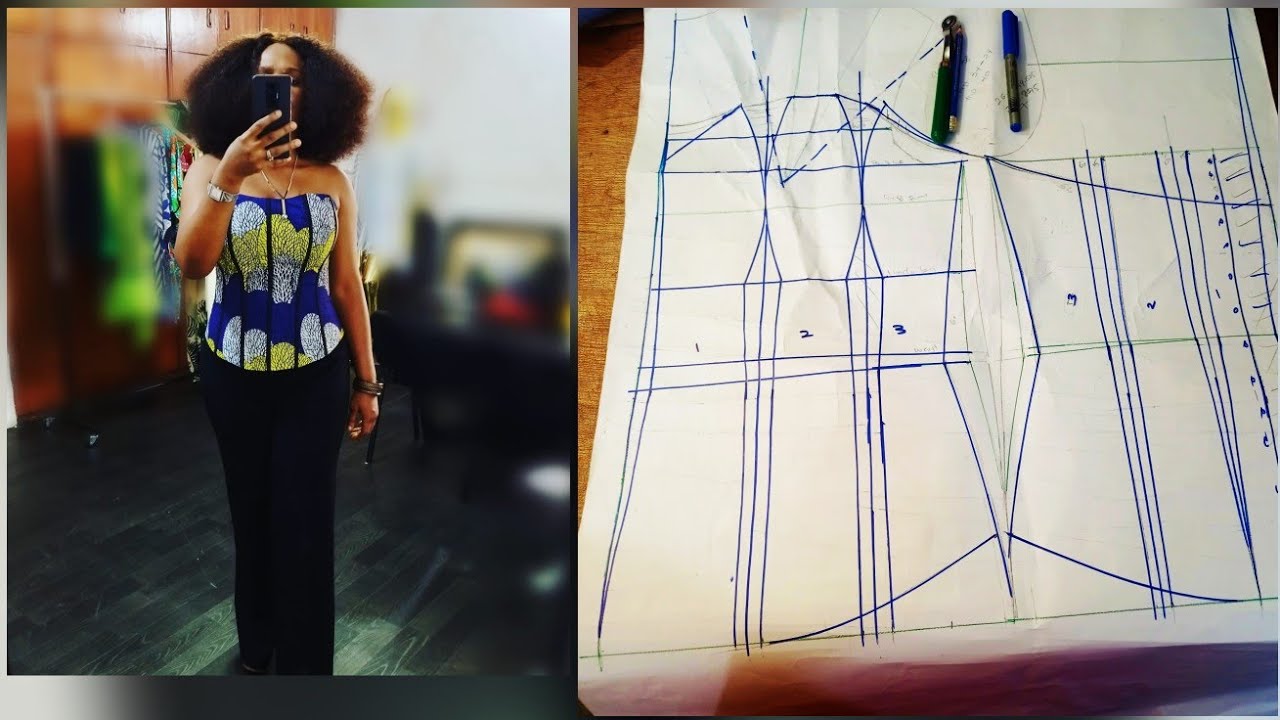 How to Draft a Victorian corset || Natalie bray#corsets