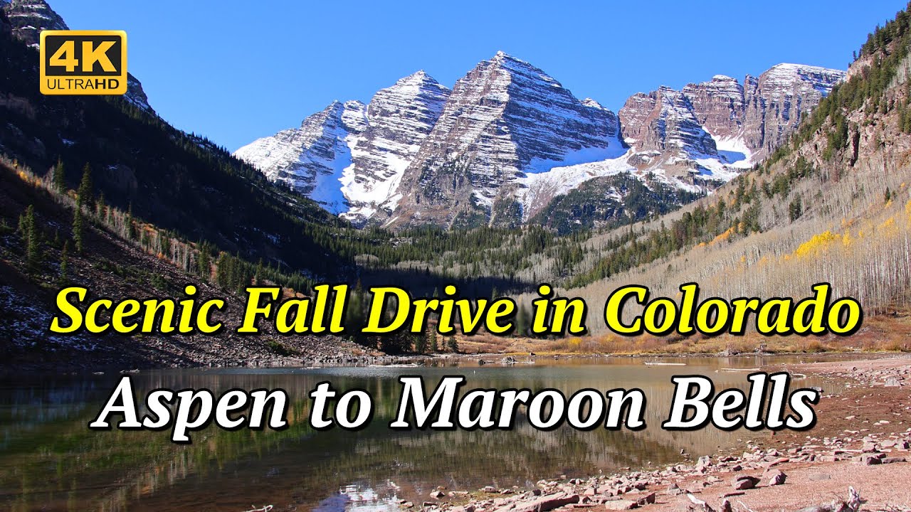 Aspen to Maroon Bells, Scenic Fall Drive in Colorado