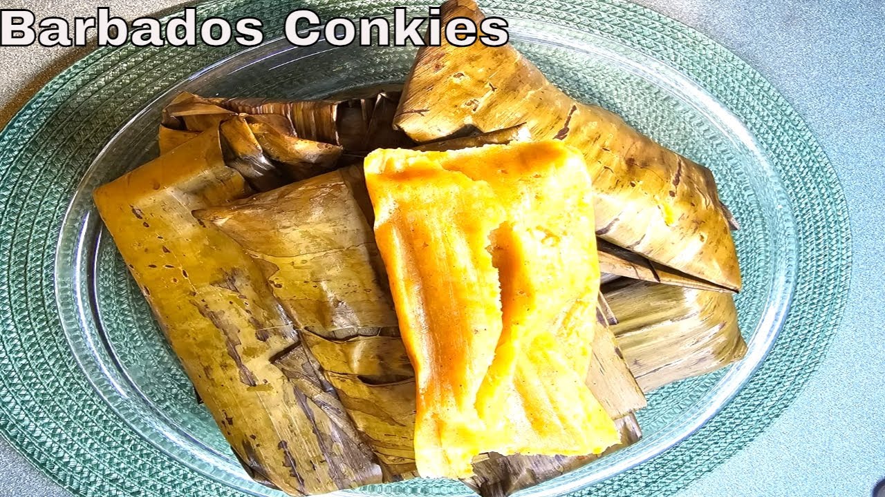 Barbados Traditional Conkies