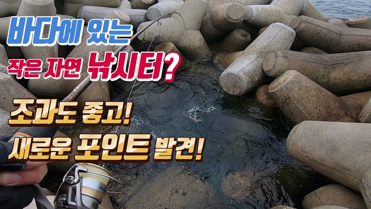 엄청난 곳을 찾았다! 제주도 바다에 있는 나만의 낚시 포인트?! My point in the sea