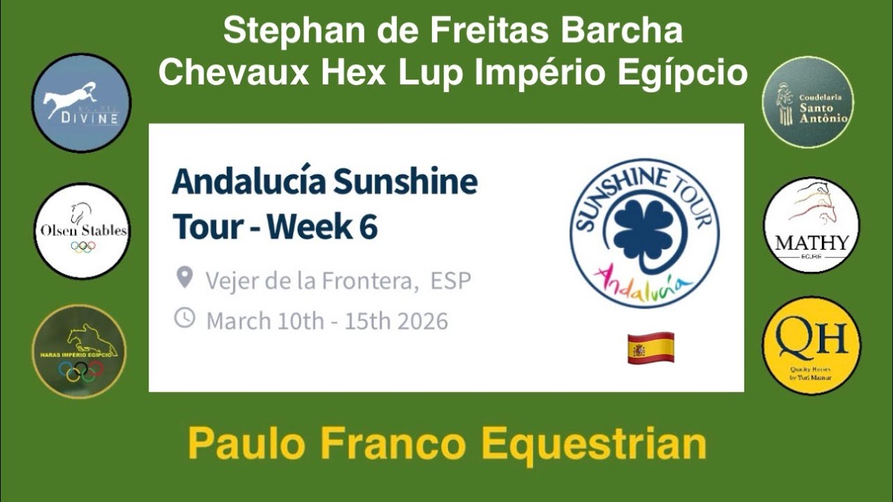 Stephan de Freitas Barcha - Chevaux Hex Lup Império Egípcio (14/03/2026)