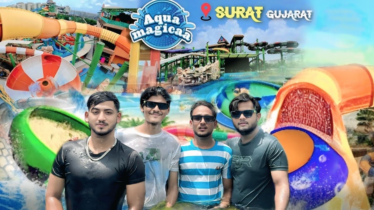 “Aqua Imagica Surat 🌊 | Full Tour, Rides & Unlimited Fun! | Best Water Park Experience in Gujarat