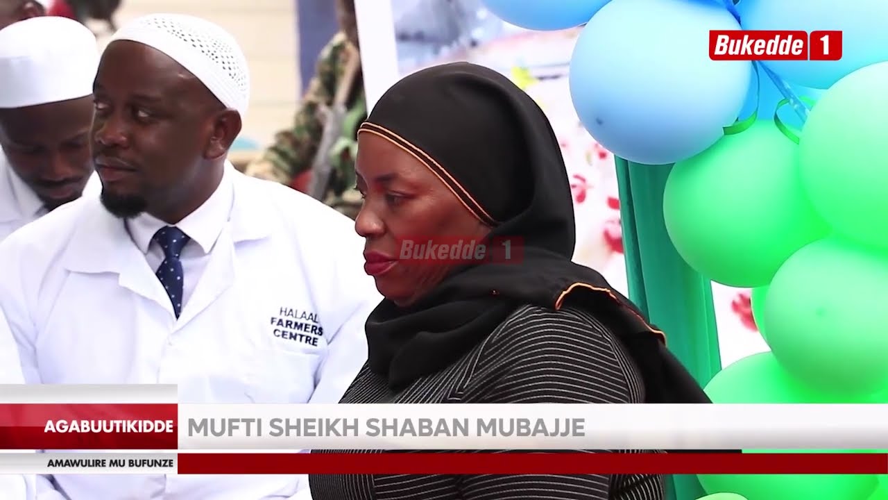 Agabuutikidde Mufti Sheikh Shaban Ramathan Mubajje atongozza Halaal Farmers Centre e Luweero