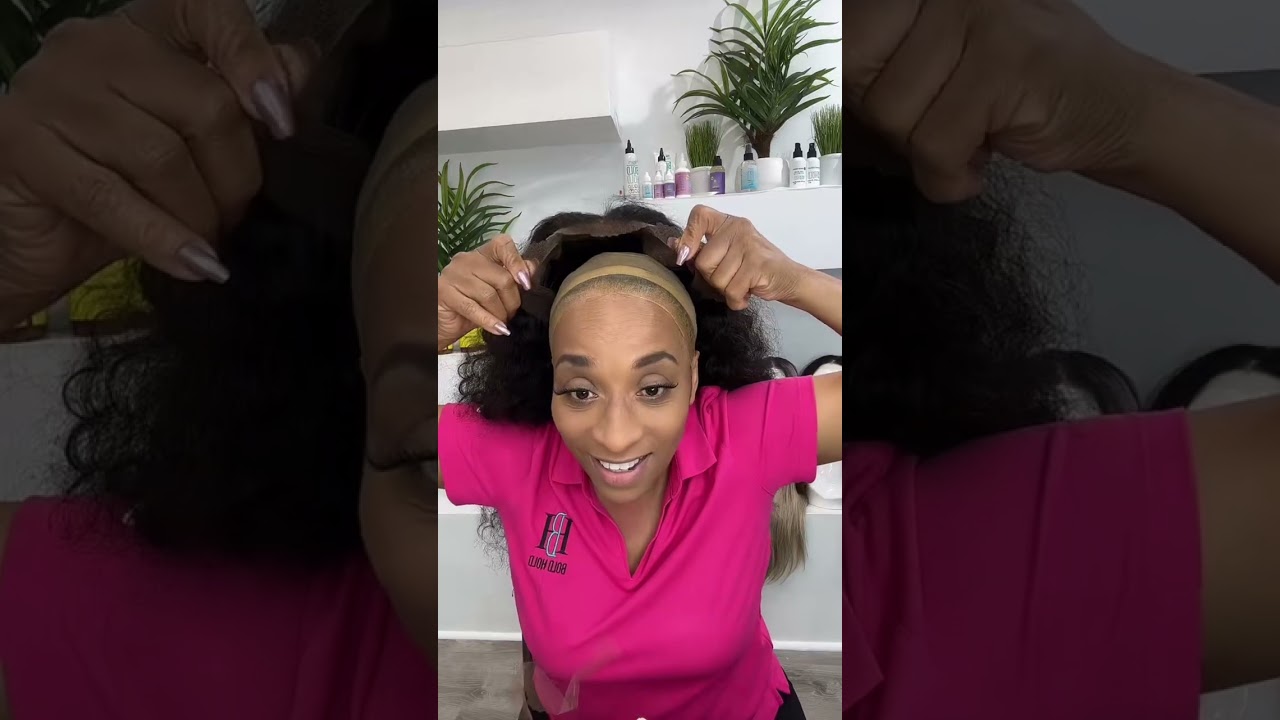 How to Install Frontal Lace Wig using #BoldHoldMaxx Waterproof #wigglue Glue 💦
