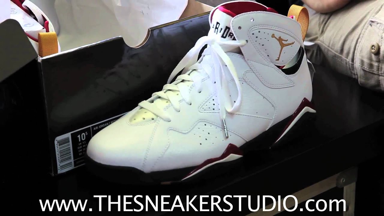 JORDAN RETRO 7 CARINALS AVAILABLE NOW AT TSS