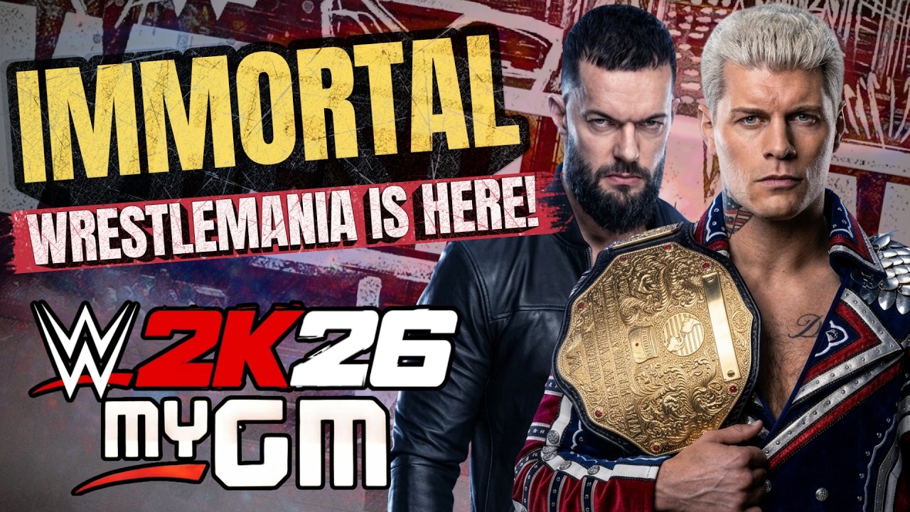 It's Time For WrestleMania! | WWE 2K26 MyGM