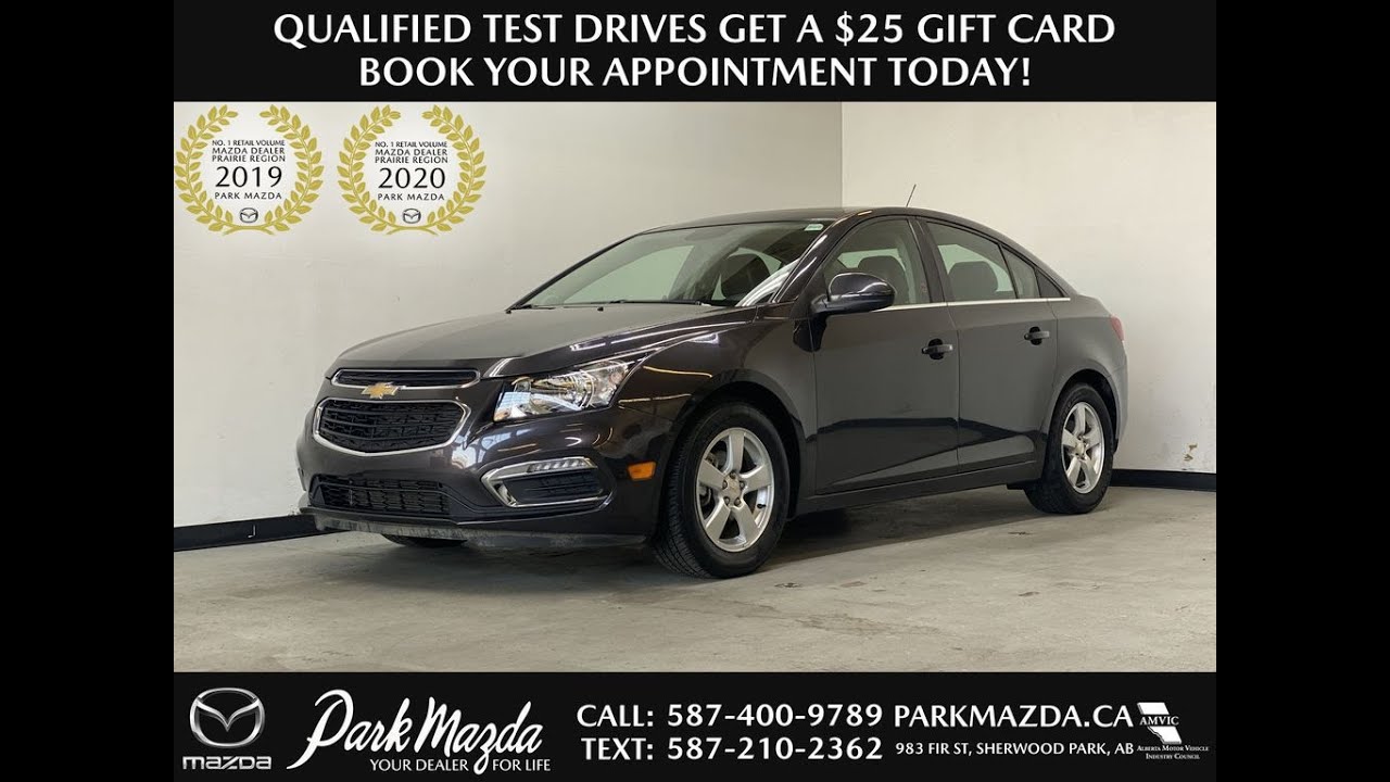 2016 Chevrolet Cruze Limited 2LT Review   - Park Mazda