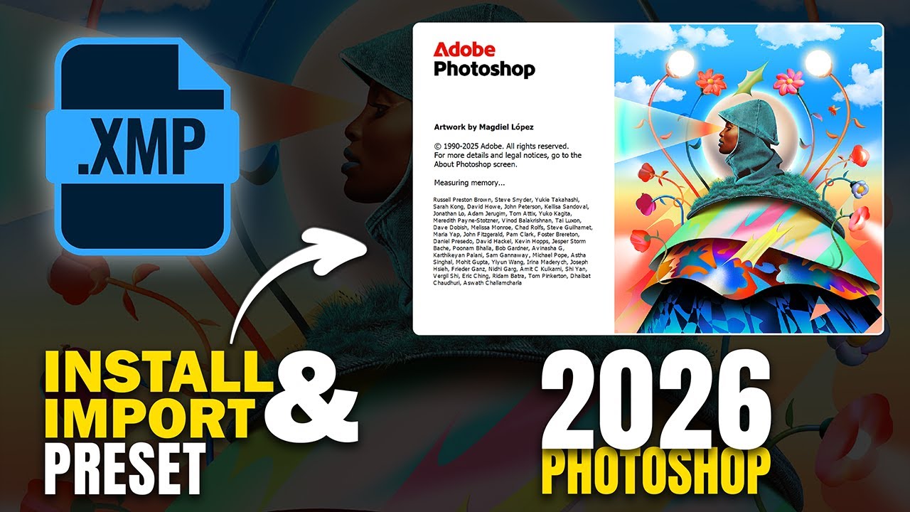 How to Import/Install Presets in Photoshop 2026 । Photoshop Tutorial!