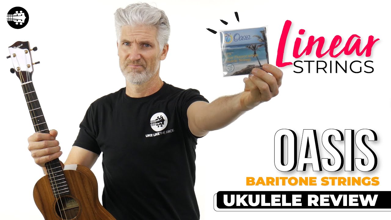 Струны для укулеле Oasis GPX Linear Baritone UKE-8200BL | Обзор струн для укулеле Baritone #Ukulele