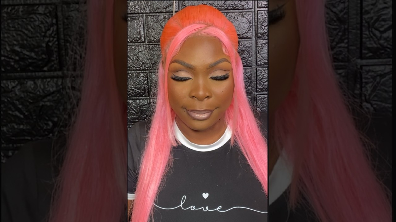 Blonde? Been there. Now serving sweet looks in cotton candy pink #pinkhairdontcare #cottoncandypink