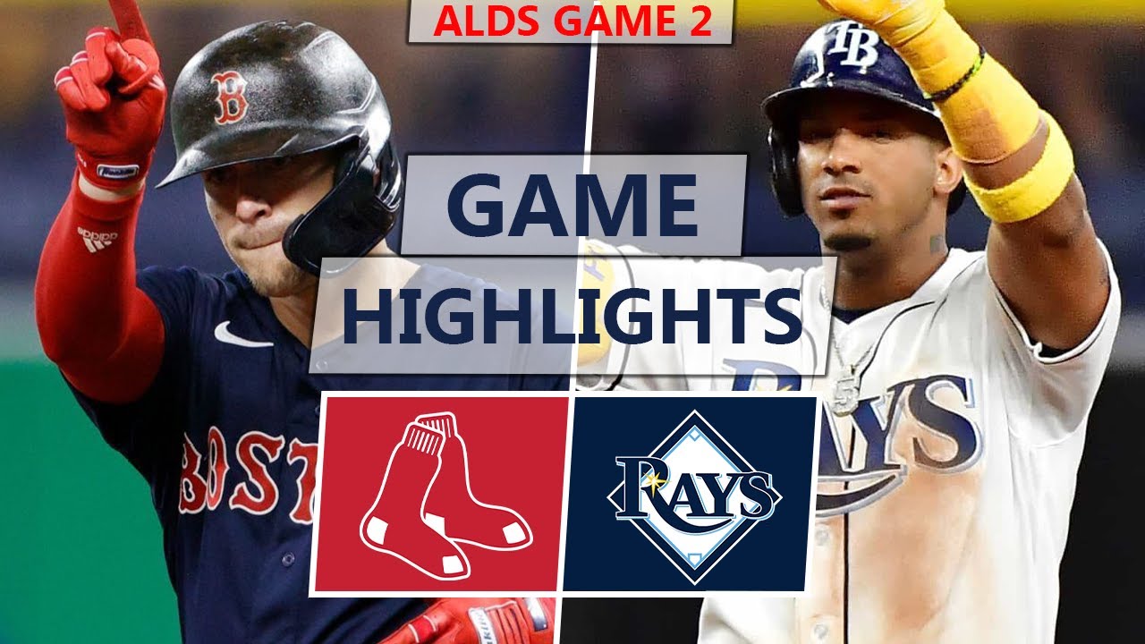 Boston Red Sox vs. Tampa Bay Rays Highlights | ALDS Game Two (2021)