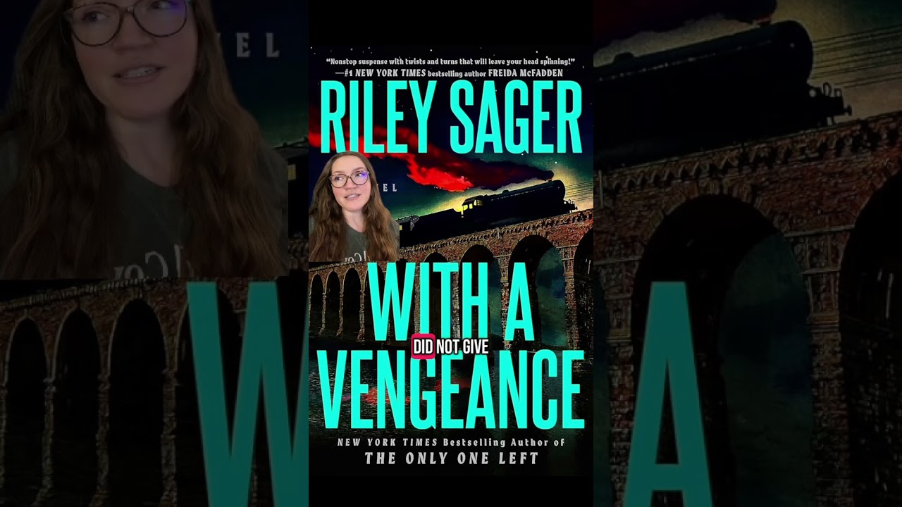 My thoughts on Riley Sager&rsquo;s new book, With a Vengeance. Let me know yours! #booktube #bookreview