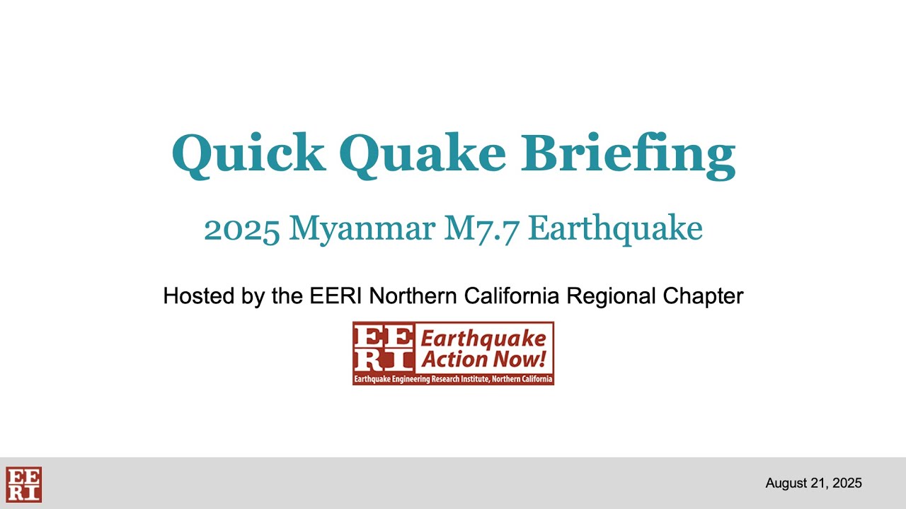 Quick Quake Briefing: 2025 Myanmar M7.7 Earthquake