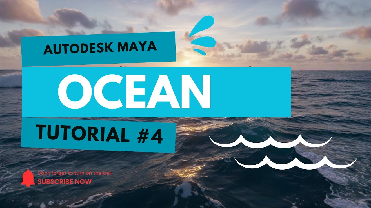 Создание вторичной волны в Maya 2026 | Учебное пособие по Boss Ocean (часть 4)