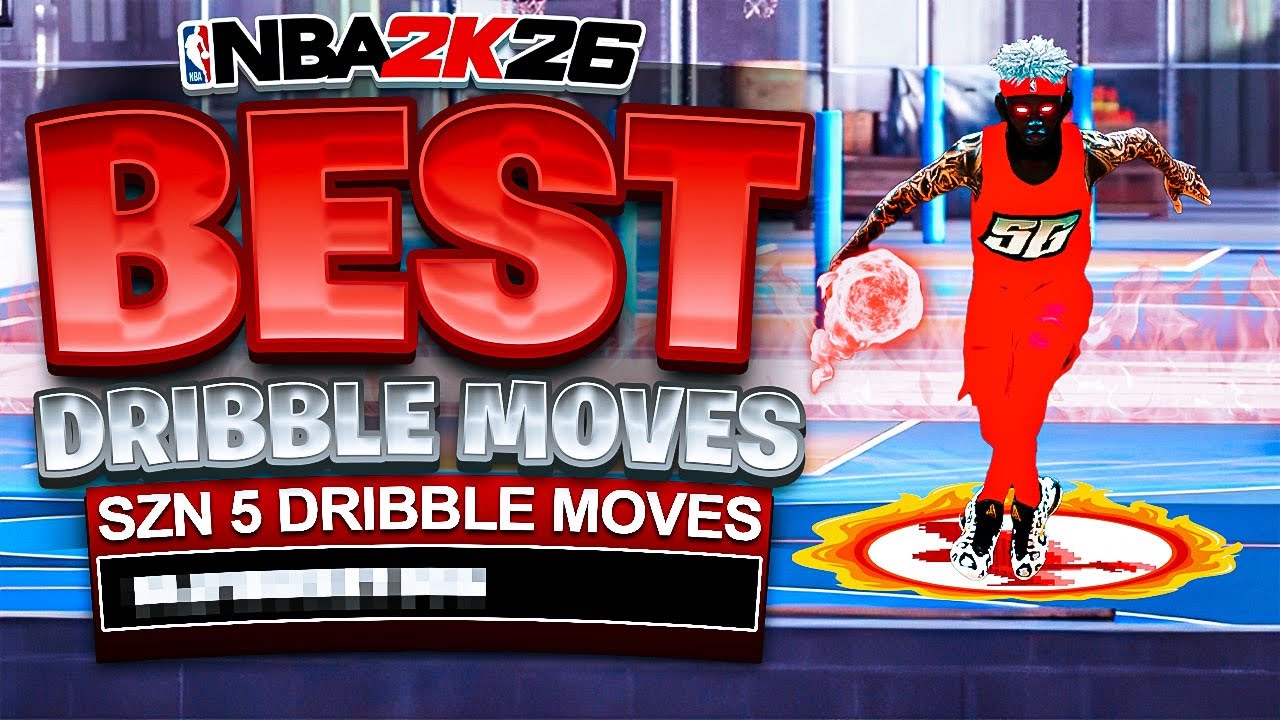 FASTEST DRIBBLE MOVES & COMBOS FOR ALL BUILDS in NBA 2K26! BEST DRIBBLE MOVES & ANIMATIONS NBA 2K26!