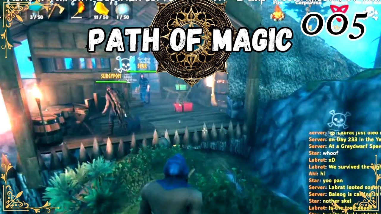 Building our First Proper House on Path of Magic - A Public EWP Server - 005