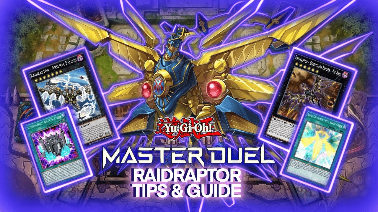 RAIDRAPTOR Deck Unleashed: OTK and Floodgate Strategy in Rank Duels | YU-GI-OH! MASTER DUEL