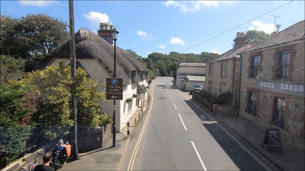 Southern Vectis Bus Cam - Route 3 - Godshill To Ventnor - Isle Of Wight - August 2021 | kittikoko