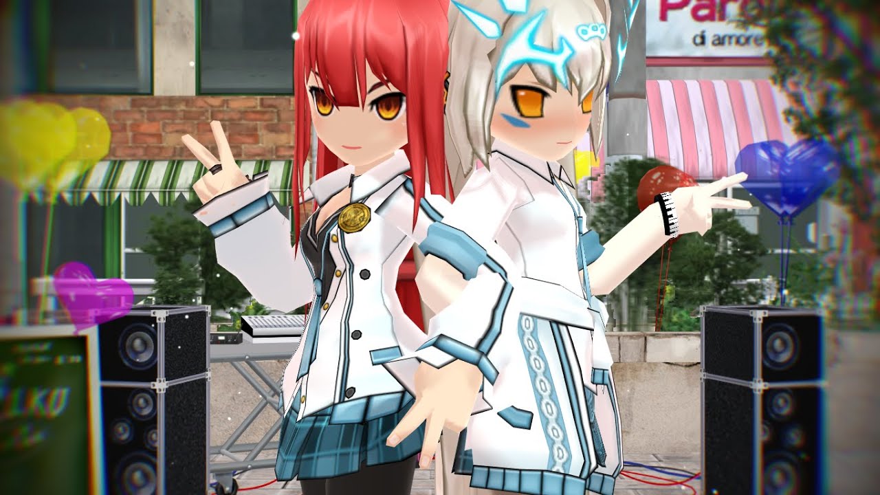 【Elsword MMD】• Shake it Off •【School Uniform】