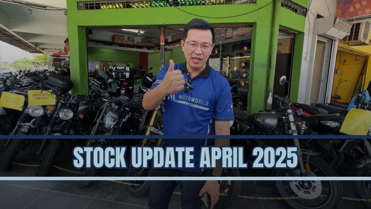 STOCK UPDATE (APRIL/2025) TM MOTOWORLD TMM