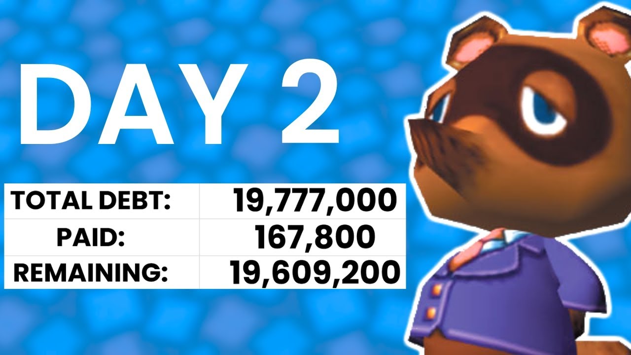 Paying Every Debt in Every Animal Crossing Game! (Day 2)