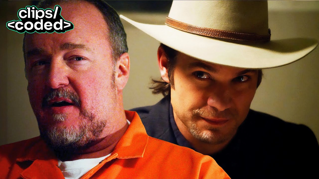 justified (2013) - raylan gets cornered by a former harlan county sheriff